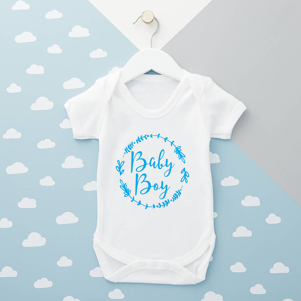 its a boy baby grow