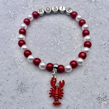 Personalised Lobster Bracelet. Mermaid Bracelet, 12 of 12
