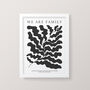 Matisse Style 'We Are Family' Personalised Print, thumbnail 2 of 4