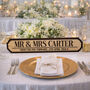 Personalised Wooden Wedding Road Sign Decoration, thumbnail 1 of 4