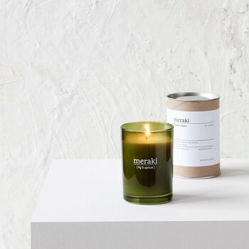 Meraki Fig And Apricot Scented Candle, 5 of 7