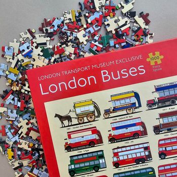 London Buses 1000 Piece Jigsaw, 3 of 4