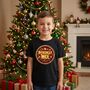 Officially Nice Children’s Christmas T Shirt – Handmade Festive Gift, thumbnail 1 of 7