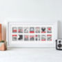 Personalised Stamp Destination Landscape Print, thumbnail 1 of 12