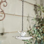 Hanging Flower Garden Bird Dish, thumbnail 1 of 7