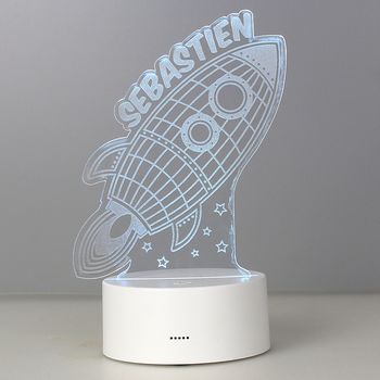 Personalised Night Changing Colour Lamp, 2 of 4