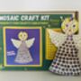 Make Your Own Christmas Angel – Personalised Children’s Mosaic Craft Kit, thumbnail 1 of 3