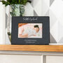 Personalised So Little And So Loved Slate Photo Frame, thumbnail 2 of 4