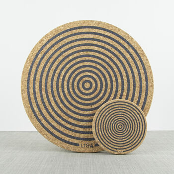 Cork Placemats And Coasters | Orbit, 6 of 9