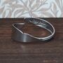 Vintage Rose Butter Knife Bangle, thumbnail 3 of 4