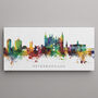 Peterborough Skyline Cityscape Art Print, thumbnail 2 of 12