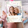Baby Shower Sign And Photobooth Frame, Vintage Train, thumbnail 1 of 3