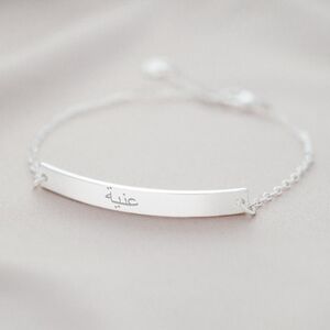 Bracelets & Bangles | Personalised, Engraved | notonthehighstreet.com