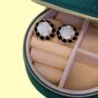 Emerald Green Jewellery Giftbox Set With Earrings, thumbnail 1 of 8