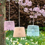 Pastel Garden Lampshades With LED Bulbs, thumbnail 1 of 6