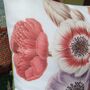 Anemone Flower Print Decorative Cushion, thumbnail 3 of 6