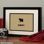 Personalised Papillon Print For One Or Two Dogs, thumbnail 6 of 11