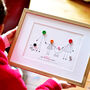 Personalised Family Button Print Unframed, thumbnail 3 of 12