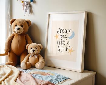 Dream Big Little Star Art Print, 8 of 8