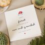 Personalised First Christmas Nanny And Grandad Card, thumbnail 1 of 7