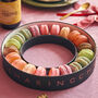 Rainbow Christmas Wreath Macaron Box, thumbnail 1 of 4