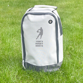 Personalised Rugby Boots Boot Bag, 4 of 7