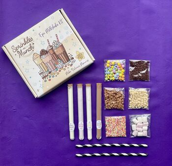 Personalised Epic Milkshake Gift Kit Letterbox Size, 6 of 11