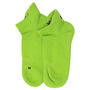 Block Stripe And Neon Organic Women's Trainer Socks, thumbnail 6 of 8