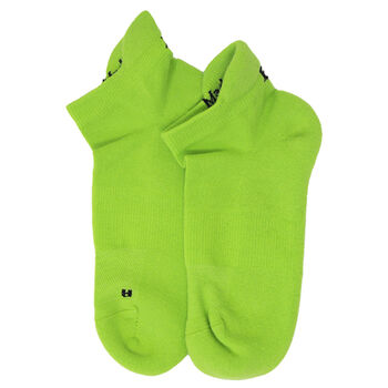 Block Stripe And Neon Organic Women's Trainer Socks, 6 of 8
