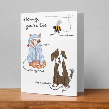 You're The Bees Knees Appreciation Card, 2 of 2