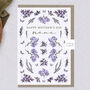 Happy Mother's Day Nana Purple Floral Card, thumbnail 2 of 2