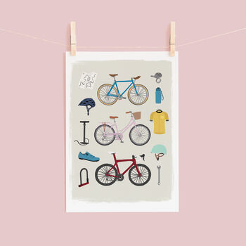 Cycling Enthusiast Print, 3 of 3