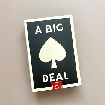A Big Deal Giant Playing Cards, 3 of 4