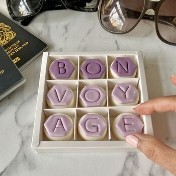 'Bon Voyage' Letterbox Chocolate Coated Oreos, 7 of 12