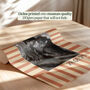 Personalised Wedding Photograph Print With Stripe Border, thumbnail 6 of 12