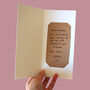 Reusable Eco Friendly Ginger Cat Card Blank Inside Or Optional Handwritten Message, thumbnail 9 of 9