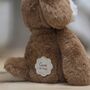 Coco The Plush Long Leg Dark Brown Puppy Soft Toy, thumbnail 3 of 3