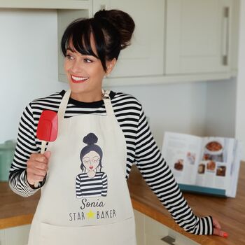 Create Your Own Star Baker Personalised Apron, 2 of 5