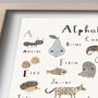 German Abc Alphabet Print, thumbnail 1 of 5