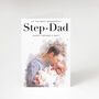 Personalised Watercolour Fathers Day Card, thumbnail 4 of 5