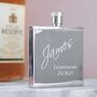 Personalised Slim Hipflask, thumbnail 1 of 6