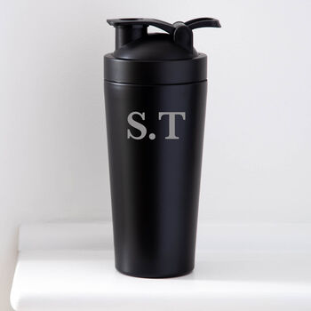Personalised Initials Protein Shaker Bottle, 2 of 8
