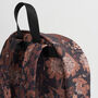 Deco Blooms Large Black Backpack, thumbnail 5 of 8