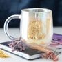 You Are Made Of Magic Double Walled Glass Mug, thumbnail 1 of 2