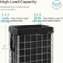 Laundry Basket 90 L Collapsible Hamper Metal Wire Frame, thumbnail 12 of 12