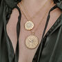 Double Layered Gold Plated Necklace Set, thumbnail 2 of 4
