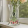 Personalised Floral Big Age Vase, thumbnail 3 of 4