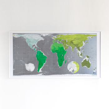 Large World Wall Map, 2 of 12