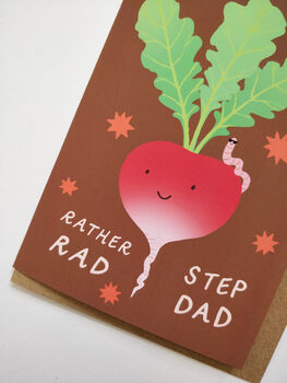 Rad Step Dad Father's Day Card, 5 of 7