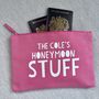 Honeymoon Stuff Storage Pouch Bag, thumbnail 1 of 3